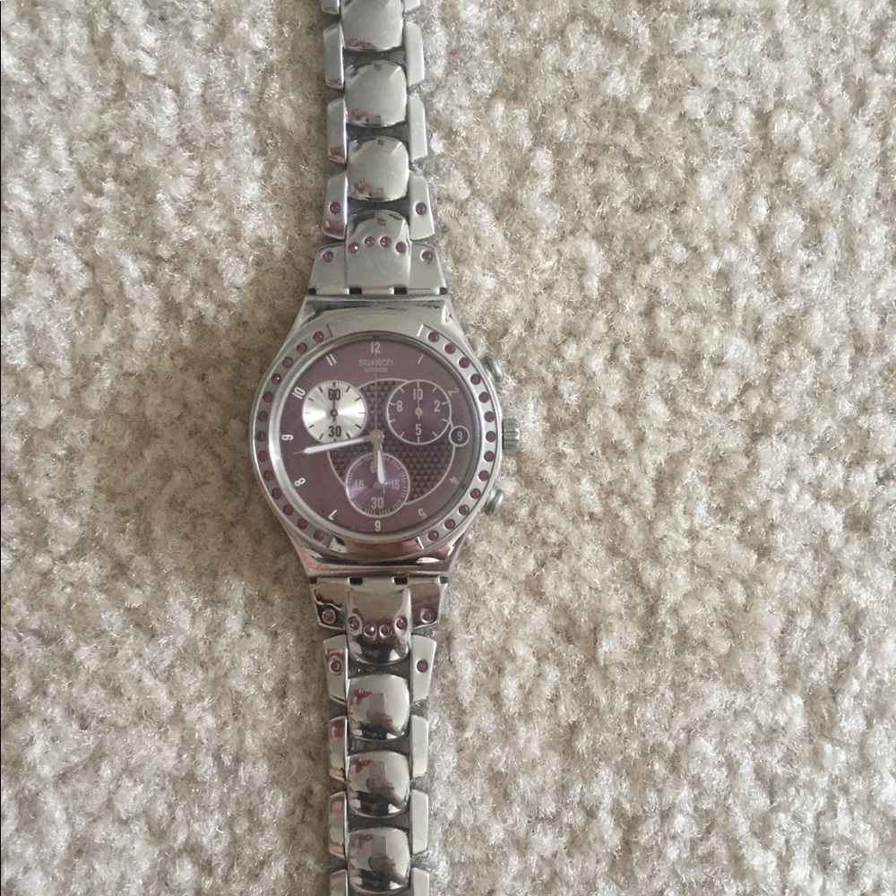 Swatch watch 💜 - Picture 3 of 5